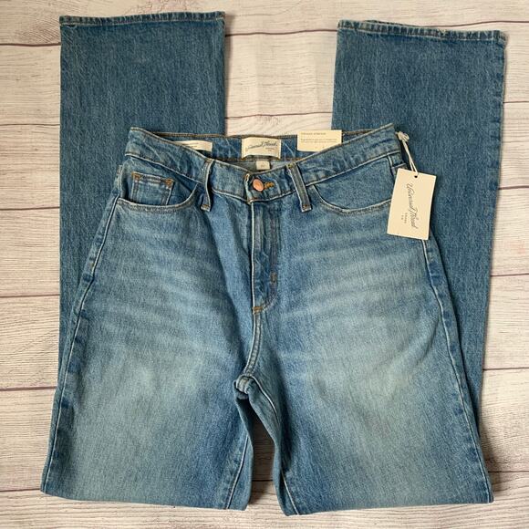Universal Threads Denim Jeans Bootcut Leg Vintage Stretch Size 0 Reg 25 Waist - Picture 5 of 16